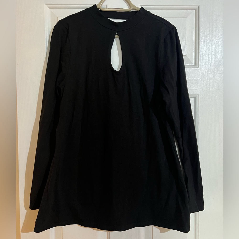 Black Eyelet Torrid Top